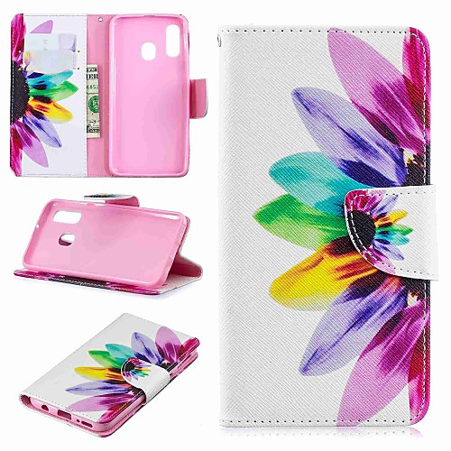 Case For Samsung Galaxy Samsung Galaxy A20(2019) / Samsung Galaxy A70(2019) Wallet / Card Holder / with Stand Full Body Cases Flower Hard PU Leather for A6 (2018) / A6 (2018) / Galaxy A7(2018)
Case For Samsung Galaxy Samsung Galaxy A20(2019) / Samsung Galaxy A70(2019) Wallet / Card Holder / with Stand Full Body Cases Flower Hard PU Leather for A6 (2018) / A6 (2018) / Galaxy A7(2018)