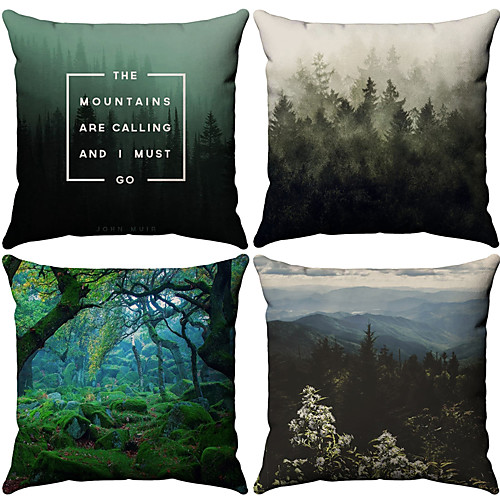 4 pcs Cotton / Linen Pillow Cover, Patterned Printing Rustic Pastoral Throw Pillow
4 pcs Cotton / Linen Pillow Cover, Patterned Printing Rustic Pastoral Throw Pillow