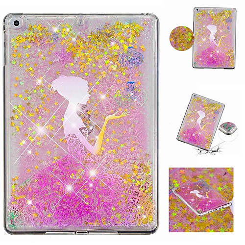 Case For Apple iPad (2018) / iPad Air Shockproof / Flowing Liquid / Transparent Back Cover Sexy Lady / Glitter Shine Soft TPU for iPad Air / iPad (2018) / iPad Air 2
Case For Apple iPad (2018) / iPad Air Shockproof / Flowing Liquid / Transparent Back Cover Sexy Lady / Glitter Shine Soft TPU for iPad Air / iPad (2018) / iPad Air 2