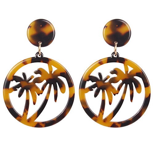 Women's Earrings Earrings Jewelry Black / Light Brown / Dark Brown For Daily 1 Pair
Women's Earrings Earrings Jewelry Black / Light Brown / Dark Brown For Daily 1 Pair