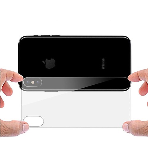 Защитная плёнка для экрана для Apple iPhone XS Max Закаленное стекло 1 ед. Защитная пленка для задней панели HD / Уровень защиты 9H / Взрывозащищенный
Защитная плёнка для экрана для Apple iPhone XS Max Закаленное стекло 1 ед. Защитная пленка для задней панели HD / Уровень защиты 9H / Взрывозащищенный