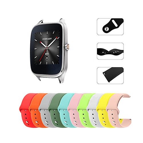 Ремешок для часов для Asus ZenWatch 2 / Asus ZenWatch Asus Спортивный ремешок силиконовый Повязка на запястье
Ремешок для часов для Asus ZenWatch 2 / Asus ZenWatch Asus Спортивный ремешок силиконовый Повязка на запястье