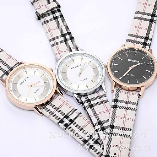 Women's Quartz Watches Luxury Minimalist Black White Ivory PU Leather Chinese Quartz Ivory White Black Chronograph Cute Creative 30 m 1 pc Analog Two Years Battery Life
Women's Quartz Watches Luxury Minimalist Black White Ivory PU Leather Chinese Quartz Ivory White Black Chronograph Cute Creative 30 m 1 pc Analog Two Years Battery Life