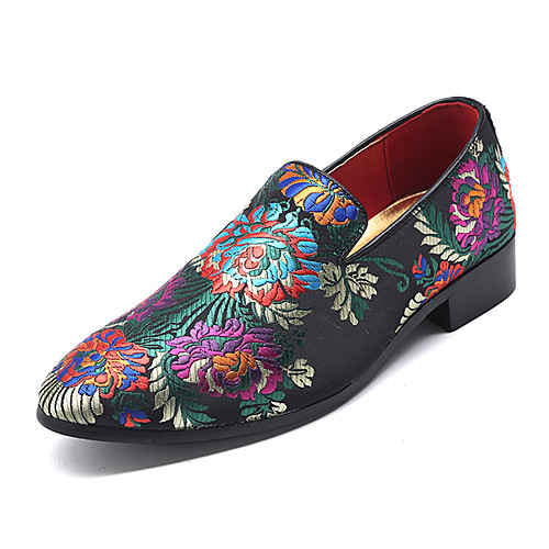 Men's Formal Shoes Satin Spring & Summer Vintage / Chinoiserie Loafers & Slip-Ons Non-slipping Black / Red / Blue / Party & Evening / Party & Evening / Office & Career / Driving Shoes
Men's Formal Shoes Satin Spring & Summer Vintage / Chinoiserie Loafers & Slip-Ons Non-slipping Black / Red / Blue / Party & Evening / Party & Evening / Office & Career / Driving Shoes