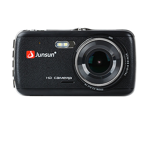 JUNSUN H7C 1296P Новый дизайн / HD / Двойной объектив Автомобильный видеорегистратор 170° Широкий угол 1/3 дюймовый цветной CMOS 4 дюймовый IPS Капюшон с Ночное видение / G-Sensor
JUNSUN H7C 1296P Новый дизайн / HD / Двойной объектив Автомобильный видеорегистратор 170° Широкий угол 1/3 дюймовый цветной CMOS 4 дюймовый IPS Капюшон с Ночное видение / G-Sensor