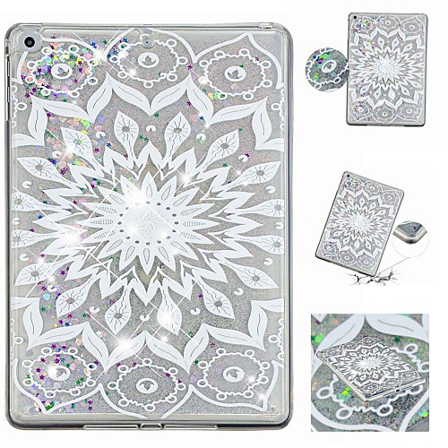 Case For Apple iPad (2018) / iPad Air Shockproof / Flowing Liquid / Transparent Back Cover Glitter Shine / Flower Soft TPU for iPad Air / iPad (2018) / iPad Air 2
Case For Apple iPad (2018) / iPad Air Shockproof / Flowing Liquid / Transparent Back Cover Glitter Shine / Flower Soft TPU for iPad Air / iPad (2018) / iPad Air 2