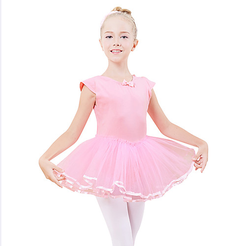 Kids' Dancewear / Ballet Dresses Girls' Training / Performance Cotton Bow(s) / Lace / Split Joint Short Sleeve Natural Dress
Kids' Dancewear / Ballet Dresses Girls' Training / Performance Cotton Bow(s) / Lace / Split Joint Short Sleeve Natural Dress
