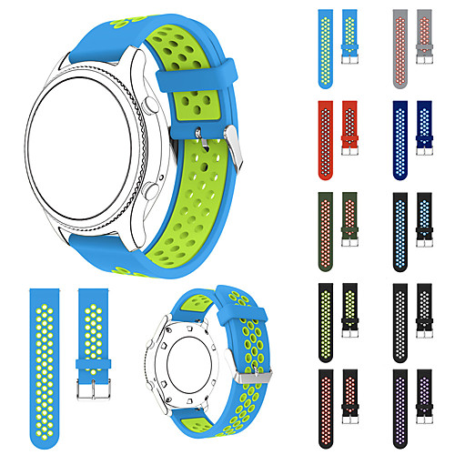 Ремешок для часов для Gear Sport / Gear S2 Classic Samsung Galaxy Спортивный ремешок силиконовый Повязка на запястье
Ремешок для часов для Gear Sport / Gear S2 Classic Samsung Galaxy Спортивный ремешок силиконовый Повязка на запястье