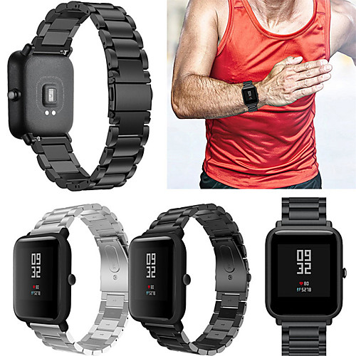 Ремешок для часов для Huami Amazfit Bip Younth Watch Xiaomi Спортивный ремешок / Классическая застежка Металл / Нержавеющая сталь Повязка на запястье
Ремешок для часов для Huami Amazfit Bip Younth Watch Xiaomi Спортивный ремешок / Классическая застежка Металл / Нержавеющая сталь Повязка на запястье
