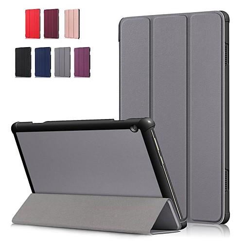 Case For Lenovo Lenovo Tab E10(TB-X104) / Lenovo Tab M10(TB-X605F) / Lenovo Tab P10(TB-X705F / L) Shockproof / Flip / Origami Full Body Cases Solid Colored Hard PU Leather
Case For Lenovo Lenovo Tab E10(TB-X104) / Lenovo Tab M10(TB-X605F) / Lenovo Tab P10(TB-X705F / L) Shockproof / Flip / Origami Full Body Cases Solid Colored Hard PU Leather