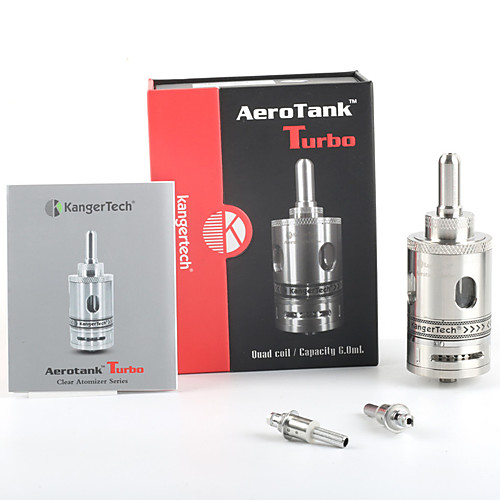 KangerTech Aerotank Turbo Tank 1 ед. Распылители пара Vape Электронная сигарета for Взрослый
KangerTech Aerotank Turbo Tank 1 ед. Распылители пара Vape Электронная сигарета for Взрослый