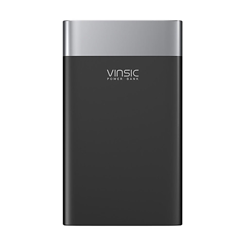 Vinsic 20000 mAh Назначение Внешняя батарея Power Bank 5/9/12 V Назначение 1.5 A / 2.4 A / 3 A Назначение Зарядное устройство QC 3.0 LED
Vinsic 20000 mAh Назначение Внешняя батарея Power Bank 5/9/12 V Назначение 1.5 A / 2.4 A / 3 A Назначение Зарядное устройство QC 3.0 LED