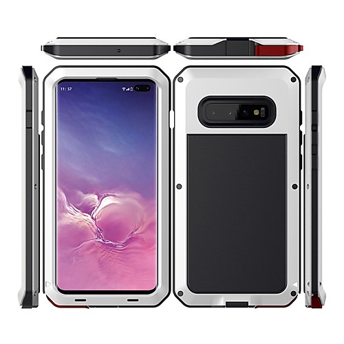 

Case For Samsung Galaxy Galaxy S10 Waterproof / Shockproof / Dustproof Full Body Cases Solid Colored Hard Metal for Galaxy S10
