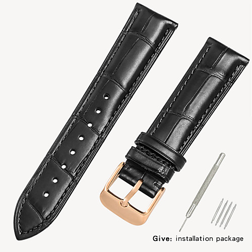 Genuine Leather / Crocodile Watch Band Strap for Black / Brown 18cm / 7 Inches / 19cm / 7.48 Inches 1.6cm / 0.6 Inches / 1.8cm / 0.7 Inches / 1.9cm / 0.75 Inches
Genuine Leather / Crocodile Watch Band Strap for Black / Brown 18cm / 7 Inches / 19cm / 7.48 Inches 1.6cm / 0.6 Inches / 1.8cm / 0.7 Inches / 1.9cm / 0.75 Inches