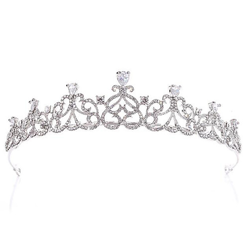 Alloy Tiaras with Sparkling Glitter / Glitter 1pc Wedding / Party / Evening Headpiece
Alloy Tiaras with Sparkling Glitter / Glitter 1pc Wedding / Party / Evening Headpiece