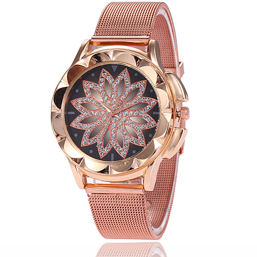 Women's Quartz Watches Casual Fashion Rose Gold Alloy Chinese Quartz Rose Gold Creative New Design Casual Watch 1 pc Analog One Year Battery Life
Women's Quartz Watches Casual Fashion Rose Gold Alloy Chinese Quartz Rose Gold Creative New Design Casual Watch 1 pc Analog One Year Battery Life