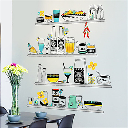 Fashion restaurant kitchen cabinets small fresh racks wall stickers literary living room sofa background decorations stickers
Fashion restaurant kitchen cabinets small fresh racks wall stickers literary living room sofa background decorations stickers