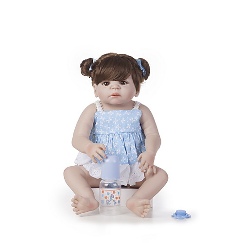 Reborn Doll Baby Girl 22 inch Full Body Silicone - Kids / Teen Kid's Girls' Toy Gift
Reborn Doll Baby Girl 22 inch Full Body Silicone - Kids / Teen Kid's Girls' Toy Gift