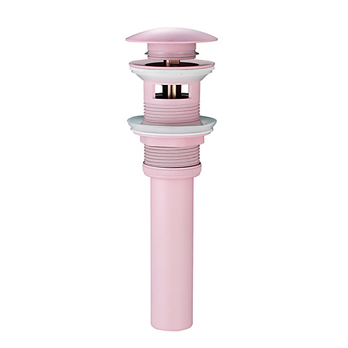 Pop Up Drain With Overflow Brass Bathroom Basin Sink Push Down Waste Pink Finish
Pop Up Drain With Overflow Brass Bathroom Basin Sink Push Down Waste Pink Finish