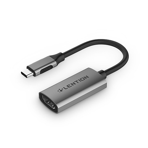 

LENTION CB-CU607H USB 3.0 Тип C to HDMI 2.0 USB-концентратор 1 Порты Высокая скорость