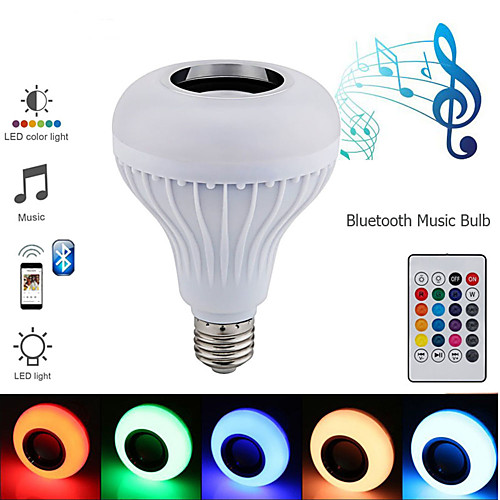 1 set LED Stage Light Bluetooth Magic Ball E27 Light Bulb Remote Control Backlight Music Light DJ Bar Ballroom Decoration Light
1 set LED Stage Light Bluetooth Magic Ball E27 Light Bulb Remote Control Backlight Music Light DJ Bar Ballroom Decoration Light