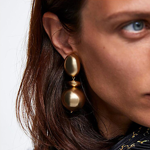Women's Geometrical Drop Earrings Dangle Earrings Earrings European Trendy Fashion Modern Jewelry Gold / Silver For Party Carnival Prom Work 1 Pair
Women's Geometrical Drop Earrings Dangle Earrings Earrings European Trendy Fashion Modern Jewelry Gold / Silver For Party Carnival Prom Work 1 Pair