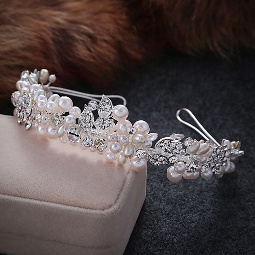 Alloy Headbands / Headdress / Hair Accessory with Rhinestone / Pearls / Glitter 1 Piece Wedding / Birthday Headpiece
Alloy Headbands / Headdress / Hair Accessory with Rhinestone / Pearls / Glitter 1 Piece Wedding / Birthday Headpiece