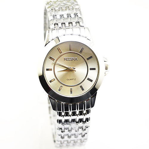 Women's Quartz Watches Fashion Elegant Silver Stainless Steel Chinese Quartz Silver Casual Watch 30 m Analog
Women's Quartz Watches Fashion Elegant Silver Stainless Steel Chinese Quartz Silver Casual Watch 30 m Analog