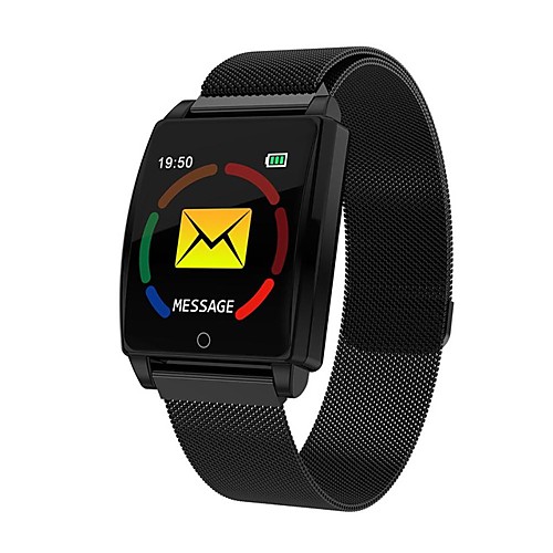 DS126 Men Smartwatch Android iOS Bluetooth Waterproof Touch Screen Heart Rate Monitor Blood Pressure Measurement Sports ECGPPG Pedometer Call Reminder Activity Tracker Sleep Tracker
DS126 Men Smartwatch Android iOS Bluetooth Waterproof Touch Screen Heart Rate Monitor Blood Pressure Measurement Sports ECGPPG Pedometer Call Reminder Activity Tracker Sleep Tracker