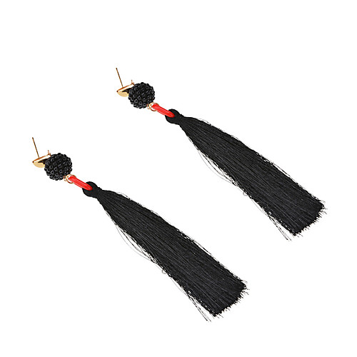 Women's Multicolor Tassel Drop Earrings Earrings European Jewelry Black / Light Pink For Daily 1 Pair
Women's Multicolor Tassel Drop Earrings Earrings European Jewelry Black / Light Pink For Daily 1 Pair