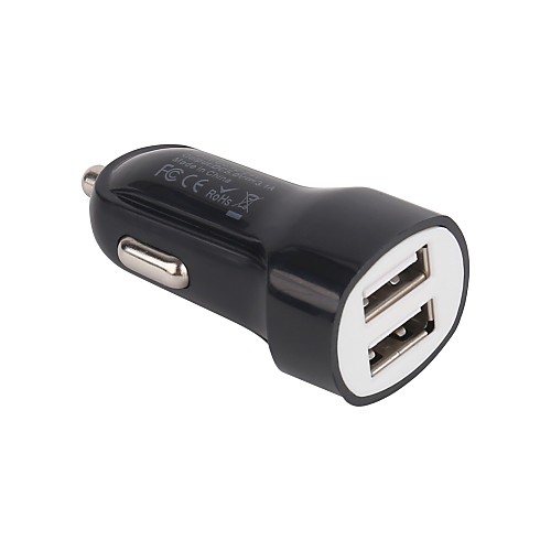 Car Charger USB Charger USB Multi-Output 2 USB Ports 3.1 A DC 12V-24V for Universal
Car Charger USB Charger USB Multi-Output 2 USB Ports 3.1 A DC 12V-24V for Universal