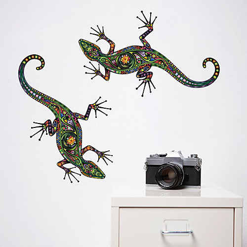 Patterns Gecko Crawling Removable PVC Wall Stickers - Plane Wall Stickers Transportation / Landscape Study Room / Office / Dining Room / Kitchen
Patterns Gecko Crawling Removable PVC Wall Stickers - Plane Wall Stickers Transportation / Landscape Study Room / Office / Dining Room / Kitchen
