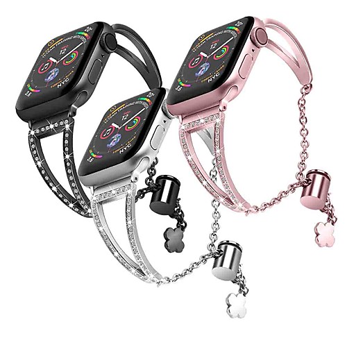 Ремешок для часов для Apple Watch Series 4/3/2/1 Apple Дизайн украшения Металл / Нержавеющая сталь Повязка на запястье
Ремешок для часов для Apple Watch Series 4/3/2/1 Apple Дизайн украшения Металл / Нержавеющая сталь Повязка на запястье