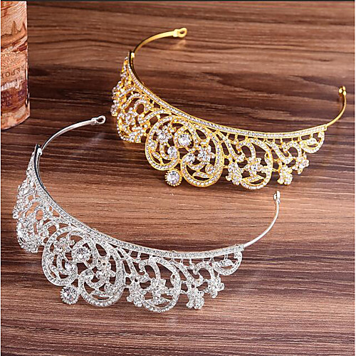 Alloy Tiaras with Sparkling Glitter / Glitter 1pc Wedding / Party / Evening Headpiece
Alloy Tiaras with Sparkling Glitter / Glitter 1pc Wedding / Party / Evening Headpiece
