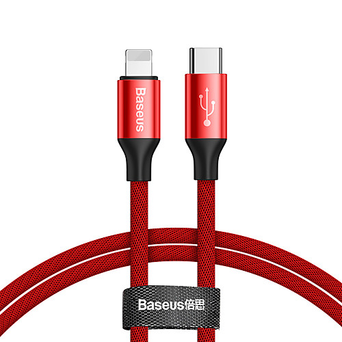 

Lightning / Type-C Cable 2.0m(6.5Ft) Braided / High Speed Zinc Alloy USB Cable Adapter For iPad / Samsung / Huawei