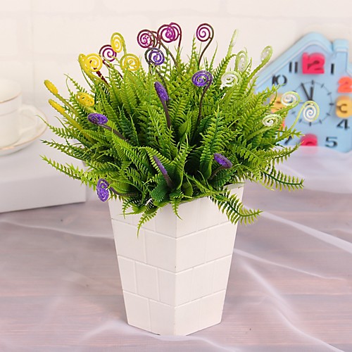 Artificial Flowers 1 Branch Classic European Pastoral Style Plants Eternal Flower Tabletop Flower
Artificial Flowers 1 Branch Classic European Pastoral Style Plants Eternal Flower Tabletop Flower