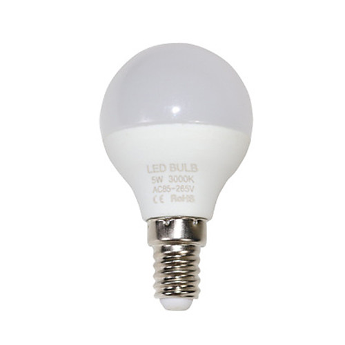 1pc 5 W LED Globe Bulbs 210-310 lm E14 6 LED Beads Warm White Cold White 85-265 V
1pc 5 W LED Globe Bulbs 210-310 lm E14 6 LED Beads Warm White Cold White 85-265 V