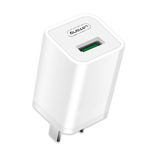

4A Output for OPPO Fast Charging USB Charger LT-CT-24 Male to one Female Desk Charger Station with Quick Charge 2.0 USB Charging Adapter