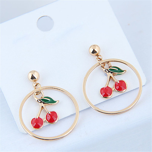 Women's Drop Earrings Earrings Earrings Cherry Simple Sweet Fashion Cute Jewelry Gold For Daily Holiday Work 1 Pair
Women's Drop Earrings Earrings Earrings Cherry Simple Sweet Fashion Cute Jewelry Gold For Daily Holiday Work 1 Pair