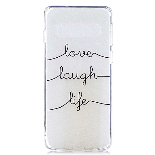 Case For Samsung Galaxy S9 / S9 Plus / S8 Plus Transparent / Pattern Back Cover Word / Phrase Soft TPU
Case For Samsung Galaxy S9 / S9 Plus / S8 Plus Transparent / Pattern Back Cover Word / Phrase Soft TPU