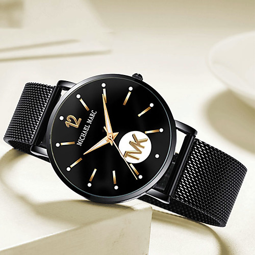 Men's Dress Watch Quartz Stainless Steel Black 30 m Water Resistant / Waterproof New Design Casual Watch Analog Casual Fashion - White Black One Year Battery Life
Men's Dress Watch Quartz Stainless Steel Black 30 m Water Resistant / Waterproof New Design Casual Watch Analog Casual Fashion - White Black One Year Battery Life