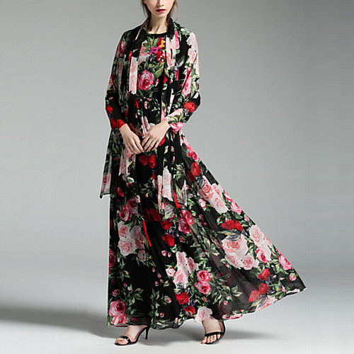Women's Boho Elegant Sheath Swing Dress - Floral Geometric Tribal Print White Black Blushing Pink L XL XXL
Women's Boho Elegant Sheath Swing Dress - Floral Geometric Tribal Print White Black Blushing Pink L XL XXL
