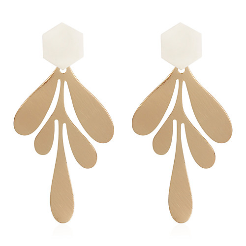 Women's Earrings Earrings Leaf Simple European Trendy Fashion Jewelry Gold For Daily Street Holiday Work 1 Pair
Women's Earrings Earrings Leaf Simple European Trendy Fashion Jewelry Gold For Daily Street Holiday Work 1 Pair