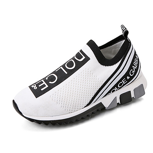 Unisex Athletic Shoes Low Heel Round Toe Elastic Fabric / Tissage Volant Walking Shoes Fall / Spring & Summer Black / White
Unisex Athletic Shoes Low Heel Round Toe Elastic Fabric / Tissage Volant Walking Shoes Fall / Spring & Summer Black / White