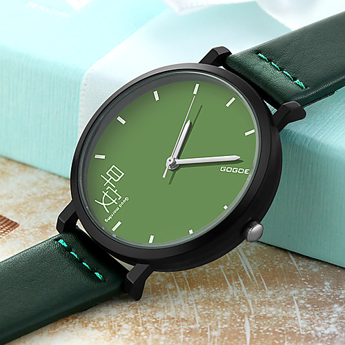 Women's Quartz Watches Fashion Word Watch Black White Brown PU Leather Quartz Green White Black Casual Watch 1 pc Analog One Year Battery Life / Stainless Steel
Women's Quartz Watches Fashion Word Watch Black White Brown PU Leather Quartz Green White Black Casual Watch 1 pc Analog One Year Battery Life / Stainless Steel