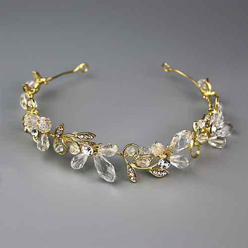 Alloy Headbands / Headdress / Hair Accessory with Glitter / Crystal / Rhinestone 1 Piece Wedding / Party / Evening Headpiece
Alloy Headbands / Headdress / Hair Accessory with Glitter / Crystal / Rhinestone 1 Piece Wedding / Party / Evening Headpiece