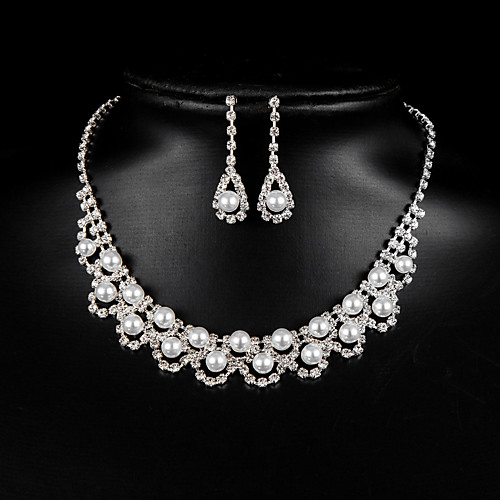 Women's Drop Earrings Necklace Stylish European Earrings Jewelry Silver For Wedding Gift Daily Work 1 set
Women's Drop Earrings Necklace Stylish European Earrings Jewelry Silver For Wedding Gift Daily Work 1 set