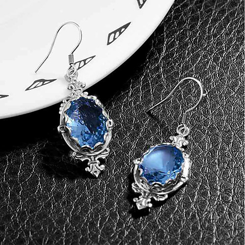 Women's Moonstone Drop Earrings Retro Vintage Romantic Elegant Earrings Jewelry Blue For Wedding Party Daily 1 Pair
Women's Moonstone Drop Earrings Retro Vintage Romantic Elegant Earrings Jewelry Blue For Wedding Party Daily 1 Pair