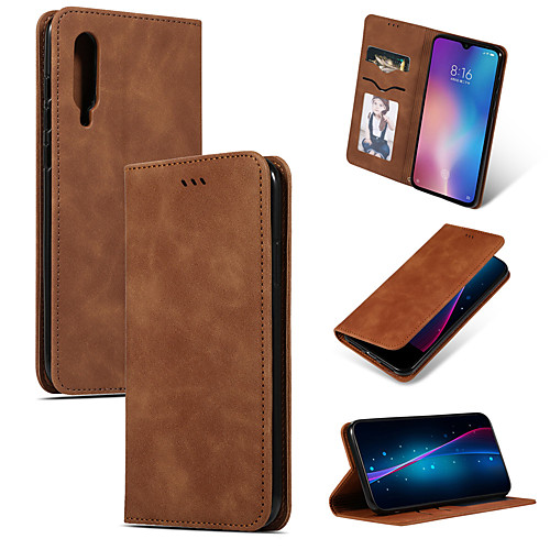Case For Xiaomi Mi 9 / Mi 9 SE Card Holder / with Stand / Flip Full Body Cases Solid Colored Soft PU Leather for Xiaomi Redmi Note 6 / Xiaomi Redmi Note 7 / Xiaomi Redmi Note 7 Pro
Case For Xiaomi Mi 9 / Mi 9 SE Card Holder / with Stand / Flip Full Body Cases Solid Colored Soft PU Leather for Xiaomi Redmi Note 6 / Xiaomi Redmi Note 7 / Xiaomi Redmi Note 7 Pro
