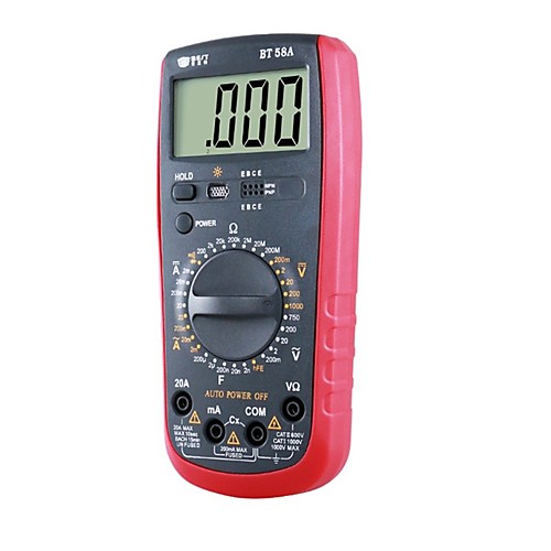 Digital Multimeter Manual Range Multi-function Multimeter Repair Tools pens BST-58A
Digital Multimeter Manual Range Multi-function Multimeter Repair Tools pens BST-58A